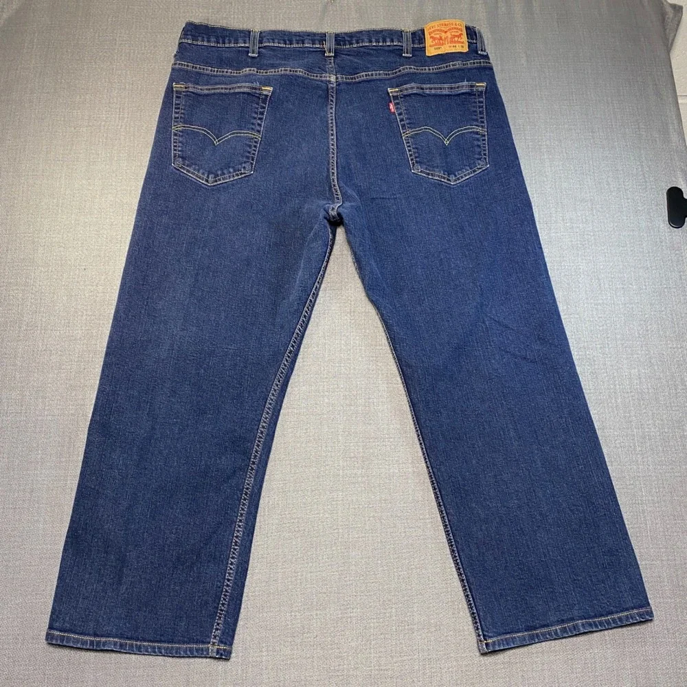 Levi's 569 Jeans Straight Loose‎ Men's Size 44x30 Blue (Measures 42x27)